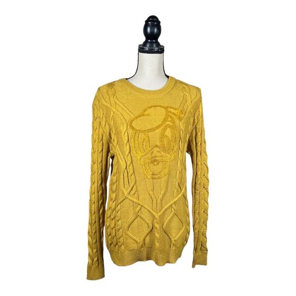 Disney Donald Duck Cable Knit Sweater - Picture 1 of 4